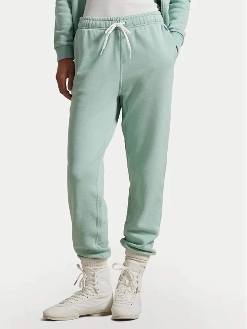 Polo by Ralph Lauren Women's Mint Green Drawstring Joggers